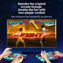 Playtastic M23 Retro Game Console with 30000+ pre installed Games 64 GB with Two Wireless Controllers for PS-1/CPS/FC/GBA Arcade Gaming image 5