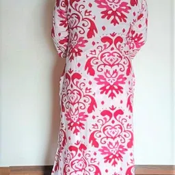 chaukas Women Viscose Rayon Kurta Palazzo Set image 2