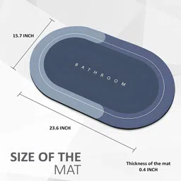 crazygol Rubber Bathroom Mat image 2