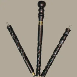 radhe creation mart Luxury wooden stick Walking Stick image 2