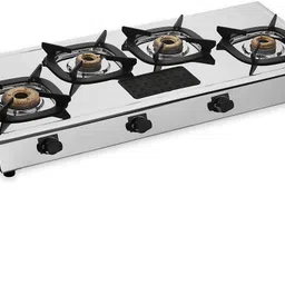 Classy Quardo' Silicon Stainless Steel Manual Gas Stove-image-14