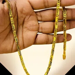 rkb sales 1gm gold plated High Quality Indian Polished chain men Gold-plated Plated Alloy Chain-picture-43