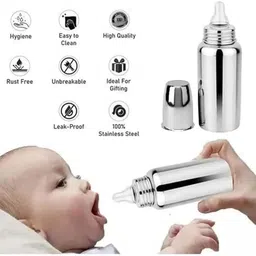 babysipper StainlessSteelFeedingBottle2849 Medium Flow Nipple image 3