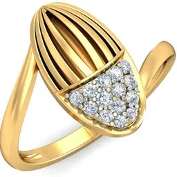 avsar AVR888YB 14kt Cubic Zirconia Yellow Gold ring-image-67