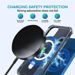 UNIGEN MAGTEC 100 Magnetic Wireless Charger [with 18W Adapter] for i-Phone 15/14/13/12 Charging Pad image 3