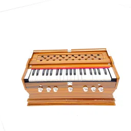 khalsa musical 3.2 Octave Hand Pumped Harmonium (Two Fold Bellow, Bass Reed) 3 1/4 Octave, Double Bellow, 39 Keys,7 Stopper 3.2 Octave Hand Pumped Harmonium image 2