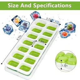shree grb Multicolor Silicone Ice Cube Tray image 5
