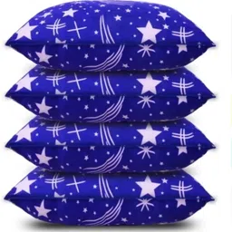 twirox LUXURY Polyester Fibre Abstract Sleeping Pillow Pack of 4-picture-10