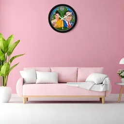 dudiya creation Analog 25 cm X 25 cm Wall Clock image 5