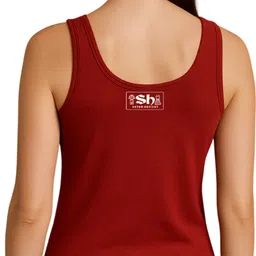 shyam hosiery Women Maroon Camisole image 2