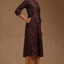 soch Women Printed Cotton Blend A-line Kurta image 2