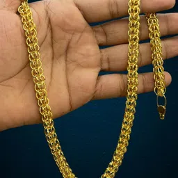 Gold-plated Plated Alloy Chain-image-70