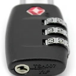 docoss USA TSA Approved 3 Digit Bag luggage Number Padlock For International Travelling Combination Lock image 3