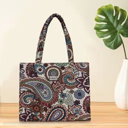 empire Women Maroon Tote image 1