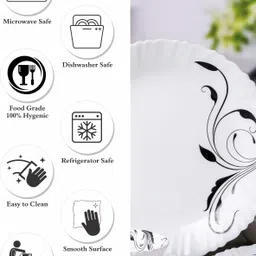 cello Pack of 18 Opalware Glass Dinner Set of 18pcs Dinner Set image 4