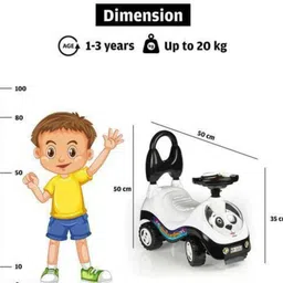 joyride Baby Ride On|Rider for Kids| Boys| Girls Age Group 1 to 3 Years Push Rideons & Wagons Non Battery Operated Ride On image 4