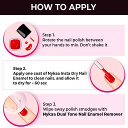 nykaa Insta Dry Fast Drying Nail Enamel Polish Hazel Highlight 334 image 4