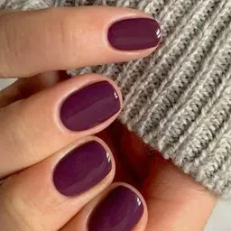 adjd Combo Shine & Breathable Nail Polish, Quick Dry Voilet Voilet image 3