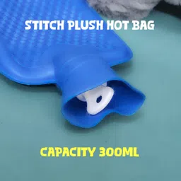plushora Latest Stitch Teddy Bear Hot Water Bag for Relaxation and - 30 cm image 3