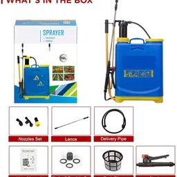 agrogold Manual Agriculture Spray Pump Spray Machine 16 Liter Garden Sprayer Pump _ 13 16 L Backpack Sprayer image 3