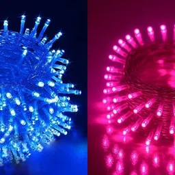 nkxik 40 LEDs 12 m Multicolor Steady String Rice Lights-picture-16