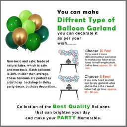 buc Solid Balloon Decoration Combo Kit With Banner Pack Of 45 Birthday Decoration Items Balloon image 3