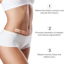 revatakg Scar Removal Tape Scar Removal Sheet Strips for C-Section, Acne Scars Crepe Bandage image 2