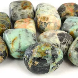 reiki crystal products 100% Natural Crystal New-42-Chrysoprase-Tumble-stone-100gm Regular Asymmetrical Crystal Stone-picture-46