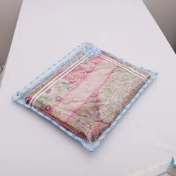 PRAHAN INTERNATIONAL High-Quality Single Saree Cover Storage Bag For Wardrobe Organizer Cotton Laundry Bag-picture-16