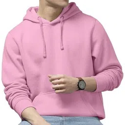 woostro Men Full Sleeve Solid Hooded Sweatshirt-picture-25