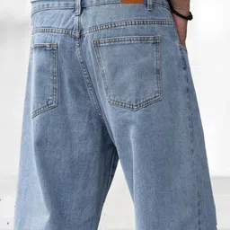 coy Men Loose Fit Low Rise Light Blue Jeans image 2