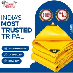 double kissan 18FTX12FT-100-Y Tent - For Farming, Truck Covers, Crop & Material Protection, Rain Shed image 1