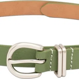 united colors of benetton Women Casual Red Genuine Leather Belt image 2