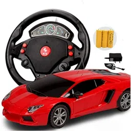 sunzita Steering Remote Control Rechargeable Electric Car Toys Games Birthday Gifts for Boys Kids Children Outdoor,Indoor Playing Games (Multi Color) As per Stock-picture-20