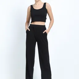 tokyo talkies Solid Women Track Suit image 1