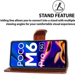 wynhard Flip Cover for POCO M6 Pro 5G image 4