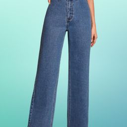 kotty Women Relaxed Fit High Rise Blue Jeans-picture-17