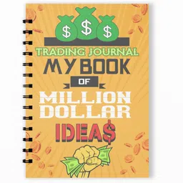 rinkon Stockmarket Trading Journal Notebook Day Trade Log Record Trader Tradingsetup A4 Journal Rulled 120 Pages-picture-14