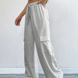 ortel Women Regular Fit Multicolor Viscose Rayon Trousers image 3