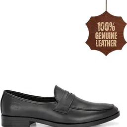 just leather Men Handcrafted Genuine Leather Noble Penny Loafers, Cushioned Leather Insole Slip On For Men image 5