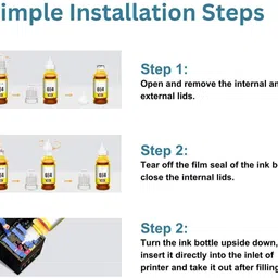 HRK AAA 001/003/008 Refill Ink for Ep L3110, L3250, L3252 L3115, L3116, L3101 Printer Black Ink Cartridge image 3