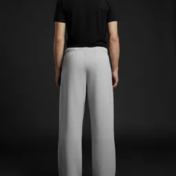clothy Men Printed Grey Track Pants image 3