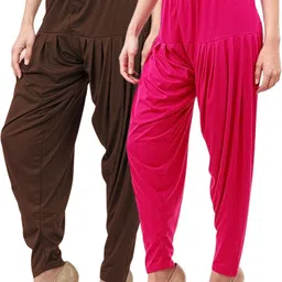 queenscode Viscose Rayon Solid Patiala-picture-12