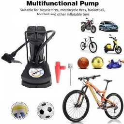 kezocha ortable Mini Bike Pump/Cycle Pump Foot Bicycle, Car, Ball, Football Pump Pump-picture-11