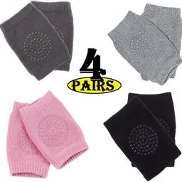 Elbow Safety Protector Multicolor Baby Knee Pads Pack of 4 Multicolors Baby Knee Pads-image-62