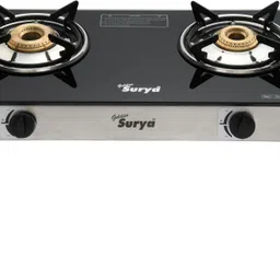 golden surya Premium Glass Top, 2 Burner Gas Stove,18 Months Warranty, Glass Manual Gas Stove-picture-25