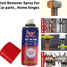 evrshine Rust Remover Spray , Rust Off Spray for Cars & Home 150 ml Each (Set of 2) Rust Removal Aerosol Spray image 2