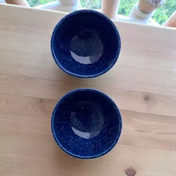 bhavi Ceramic Soup Bowl Speckled Disposable image 2