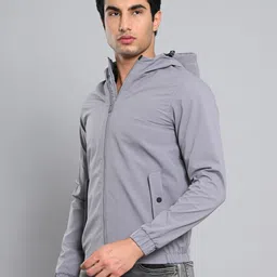 killer Men Solid Quilted Jacket image 3