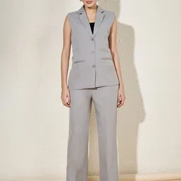 brinns Women Trouser suit Solid Suit-picture-24